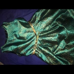 NWT Girls holiday dress w/ matching headband